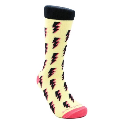 Lightning Bolts Socks (Women's Sizes, Adult Medium) from the Sock Panda