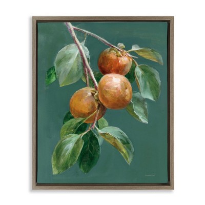 Stupell Industries Autumn Harvest Fruits Floating Frame Canvas Art
