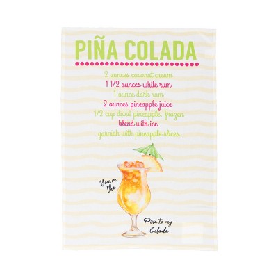 C&F Home Pina Colada Printed Flour Sack Kitchen Towel DishTowel
