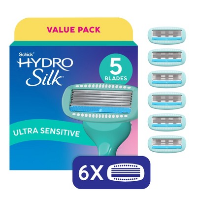 Schick Hydro Silk 5 Sensitive Women Razor Blade Refills