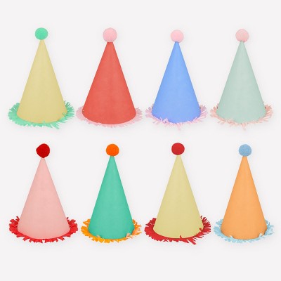 Meri Meri Large Party Hats (Pack of 8)