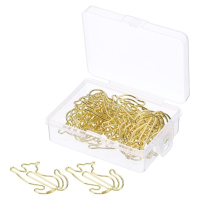 Unique Bargains Metal Prevent Tearing Pages Home Office Paper Clip 20 Pcs