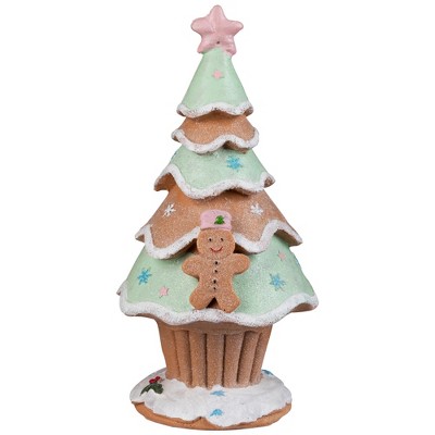 Northlight Gingerbread Cupcake Christmas Tree Decoration - 9.5"