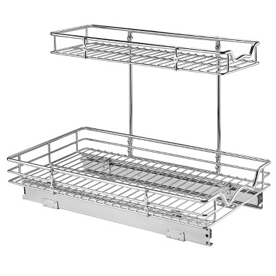 Hold N' Storage - 2 Tiers Under the Sink Organizer and Storage Pull Out