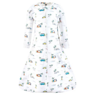 Hudson Baby Long Sleeve Cotton Jersey Sleeping Bag, Sack, Blanket, Surfer Dude