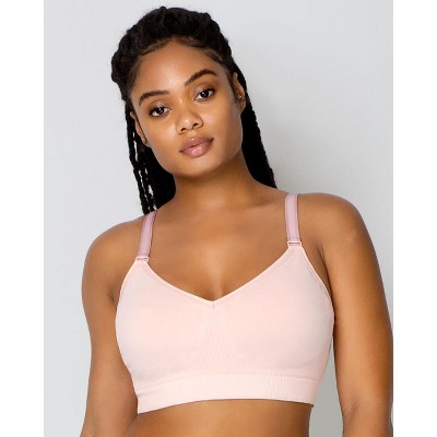 Curvy Couture Women's Plus Size Supportive Seamless Wirefree