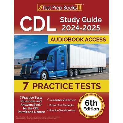 CDL Study Guide 2024-2025 - by  Joshua Rueda (Paperback)