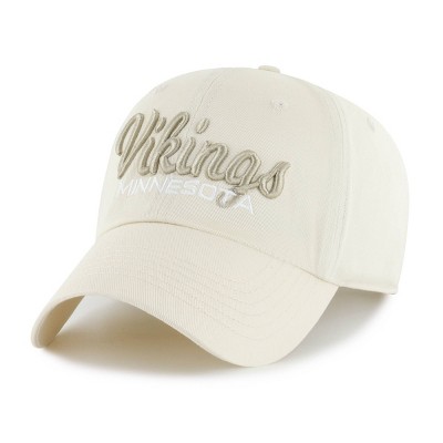 NFL Minnesota Vikings Women's Flourish Hat: Team Logo Adjustable Baseball Cap
