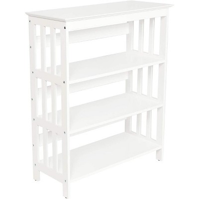 Legacy Decor 3 Tier Wooden Bookshelf Bookcase Shelves