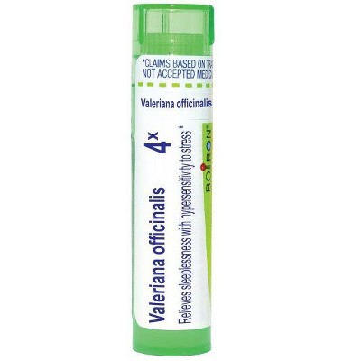 Valeriana Officinalis 4X by Boiron Homeopathic Single Medicine For Stress & Sleep  -  80 Pellet