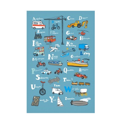 Trademark Fine Art - Hanna Melin ABCs Canvas Art