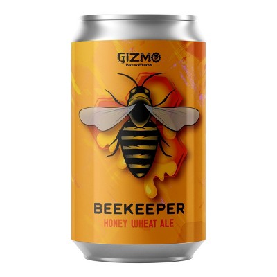 Gizmo Brew Works Beekeeper Honey Wheat Beer - 6pk/12 fl oz Cans
