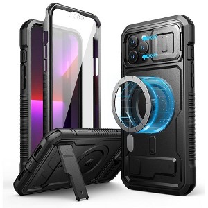 Dexnor for iPhone 13 Pro Max Case with Camera Cover, Compatible with MagSafe, Built-in Screen Protector, Shockproof Rugged Protective - 1 of 3