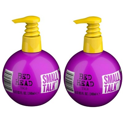 TIGI Bed Head Small Talk Hair Thickening Cream (8.0 oz) Builds Body & Creates Thicker Looking Hair (PACK OF 2)