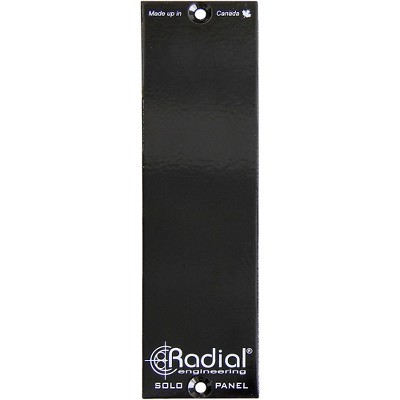 Radial Engineering 500 Series Solo Double-Wide Filler Panel