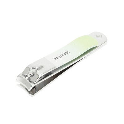 Unique Bargains Portable Gradient Large Nail Clippers Toenail Clippers Green 1 Pc