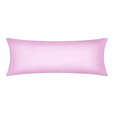 Unique Bargains Breathable Cooling Envelope Closure Satin Pillow Cases Body (20"x54")