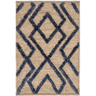 Annie Selke - Dash & Albert Marco Navy Jute Soumak Handwoven Rug