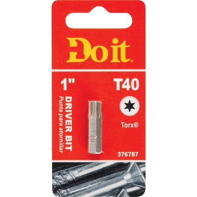Do it Best Do it T40 TORX 1 In. Insert Screwdriver Bit 307831DB