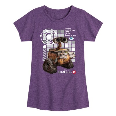Girls' - Disney - Cube Collage Fitted Short Sleeve Graphic T-Shirt