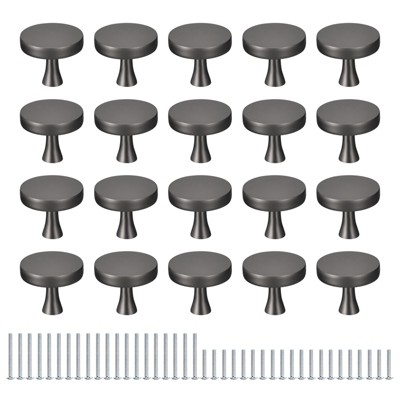 Unique Bargains Zinc Alloy Matte Brushed Finish Rust-resistant Corrosion-resistant Cabinet Knob