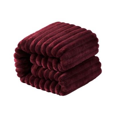 Flannel Fuzzy Toddler Blanket, Fluffy Warm and Lightweight Baby Plush Blanket - NTBAY