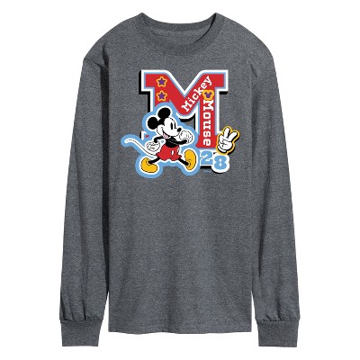 Men's - Disney - Mickey Mouse Long Sleeve Graphic T-Shirt