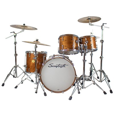Sawtooth Hickory Series 22" Bass Drum, 4pc Shell Pack, Natural Gloss