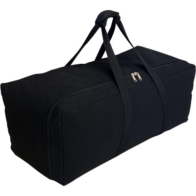 Extra Large Canvas Travel Duffle Bag Heavy Duty, Sports Military Camping Tent Storage