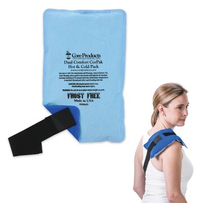 Core Products Dual Comfort CorPak -  Reusable hot/cold pack for knee, back, shoulder, or ankle pain; Use hot or cold; Made in USA