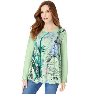 Roaman's Travel Graphic Long Sleeve Tee