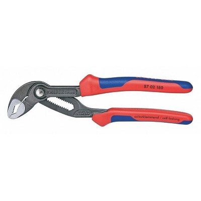 Knipex  Tongue and Groove Plier,7-1/4" L 87 02 180