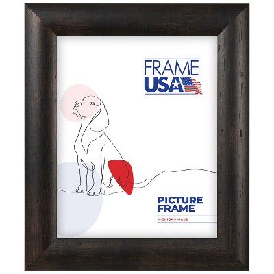 Café Rounded Espresso Single Image Picture Frame