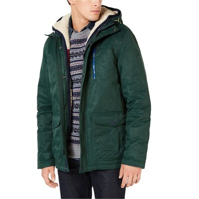 Tommy Hilfiger Mens Hilltop Hooded Coat