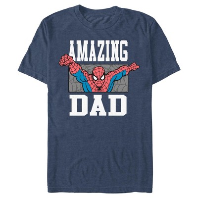 Men's Spider-Man Classic Amazing Dad T-Shirt