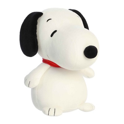 Aurora Small Squishy Snoopy Peanuts Adorable Stuffed Animal White 8.5"