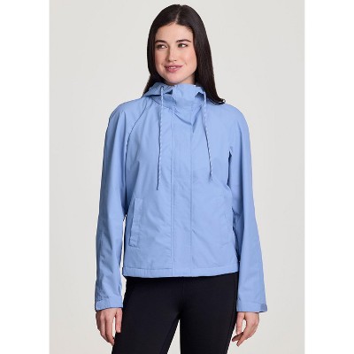 Avalanche Outdoor Thermal Lined Rain Jacket, Quick Drying Woven Rain Coat Anorak with Pockets