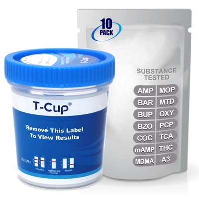 Mintegrity 10 Pack 13-Panel Instant at Home Urine Drug Test Kits | Multi-Panel Urine Screening Testing Kit with Adulteration Test | MT-TDOA-2135A3