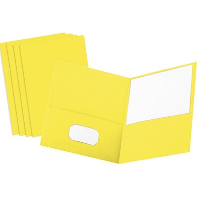Paper Folders with Pockets 2 Pocket Folders Bulk, Two Pocket Folders for Letter Size Sheets, File Folders with Pockets - by Enday