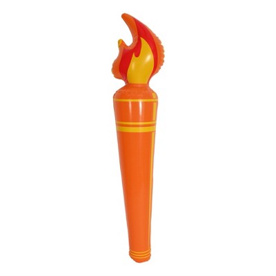 Beistle Inflatable Torch, 24.5", (2/Pkg) Multicolored