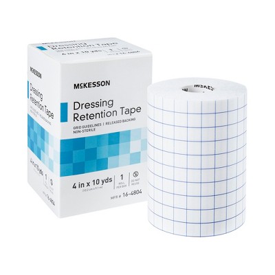 McKesson White Water Resistant Dressing Retention Tape with Liner, 1 Roll