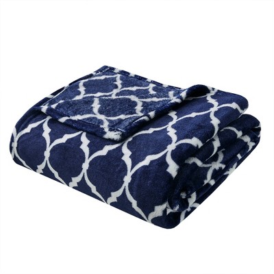 60"x70" Oversized Ogee Throw Blanket - Madison Park