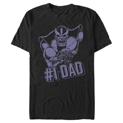 Men's Marvel Thanos #1 Dad T-Shirt