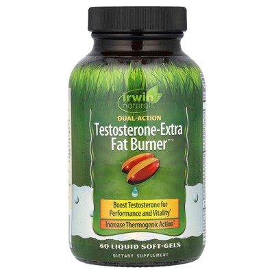 Irwin Naturals Testosterone-Extra Fat Burner™, 60 Liquid Soft-Gels