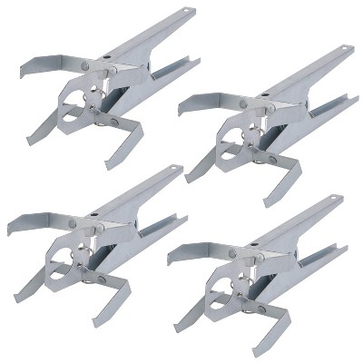 iMountek "4-Pack Reusable Mole Traps with Scissor Jaw - Effective Mole Killers for Garden, Yard & Field"White