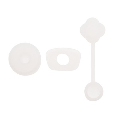 Unique Bargains Protective Anti-overflow Straw Cover Cap 3 Pcs