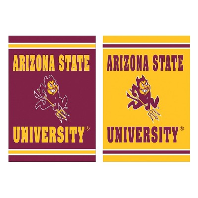 Evergreen NCAA Arizona State University Garden Suede Flag 12.5 x 18 Inches Indoor Outdoor Decor