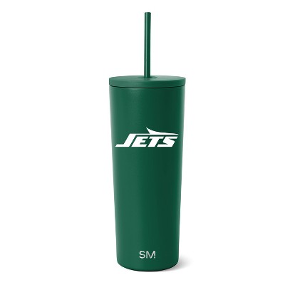 NFL New York Jets Simple Modern Stainless Steel Classic Tumbler - 24oz