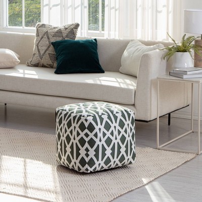 Sark Indoor/Outdoor Pouf - Anji Mountain