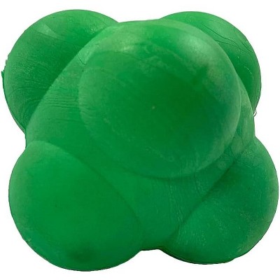 Amber Fight Gear Agility Bounce Reaction Ball for Exception Hand Eye Coordination Large Green